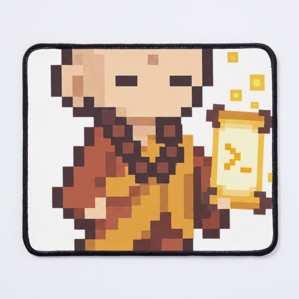 Item preview, Pixel monk with lantern designed and sold by LongIslandDesgn.