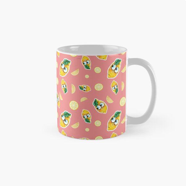 Item preview, Cute lemons on peach background pattern - Carved Wooden Fruit designed and sold by TurquoiseChicken.