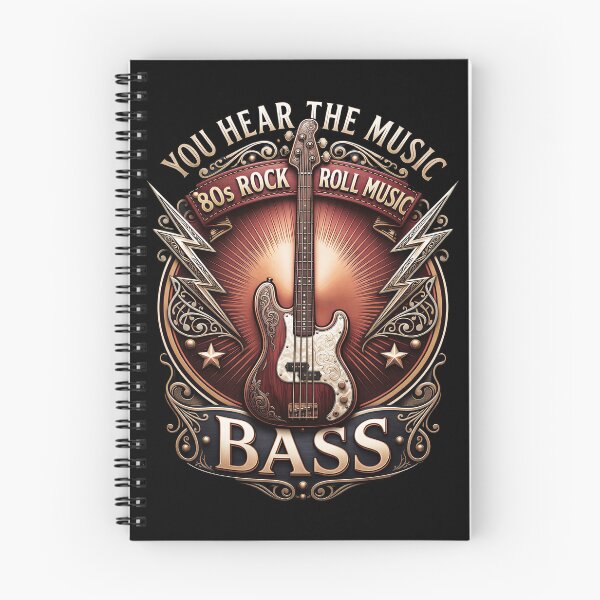 Item preview, You Hear The Music But You Feel The Bass Vintage Bass Guitar designed and sold by gear-posters.