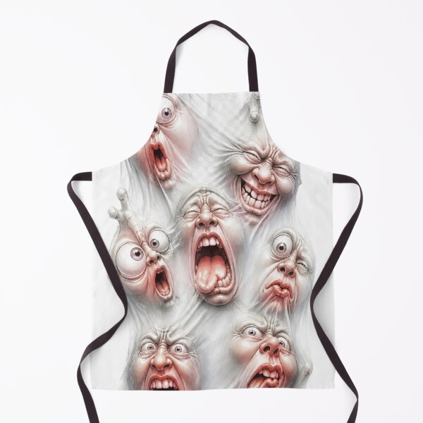 Item preview, Creepy Ghost Faces Under Sheet Halloween Horror Artwork designed and sold by Wilcox PhotoArt.