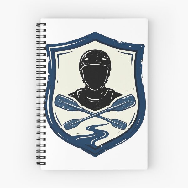 Item preview, Kayaker Crest With Crossed Paddles designed and sold by eduardoroa22.