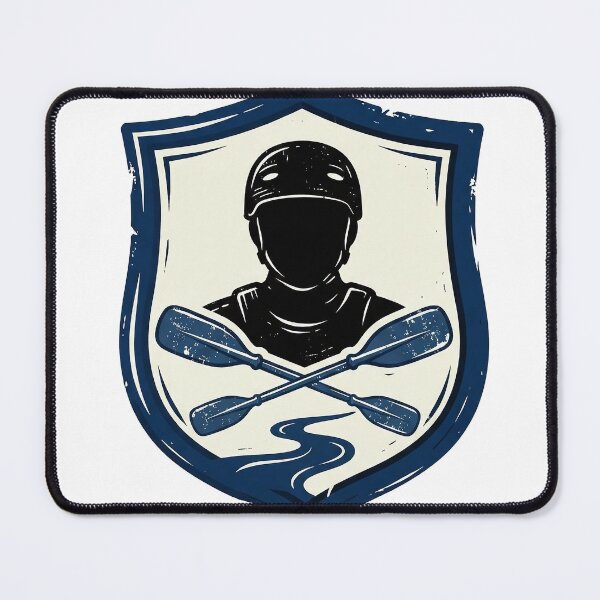Item preview, Kayaker Crest With Crossed Paddles designed and sold by eduardoroa22.