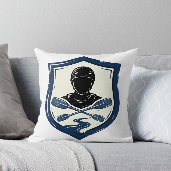 Item preview, Kayaker Crest With Crossed Paddles designed and sold by eduardoroa22.