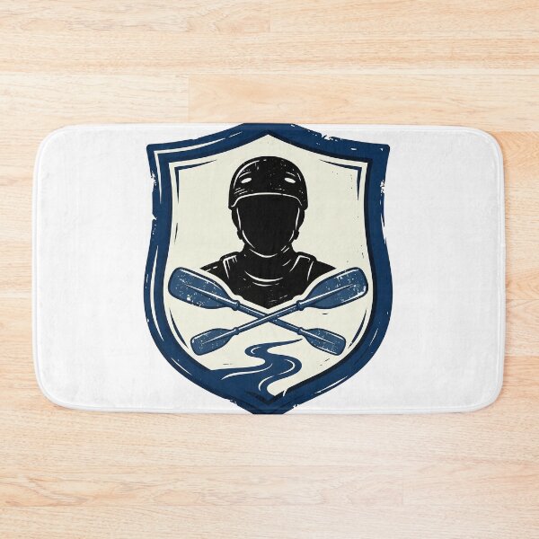 Item preview, Kayaker Crest With Crossed Paddles designed and sold by eduardoroa22.