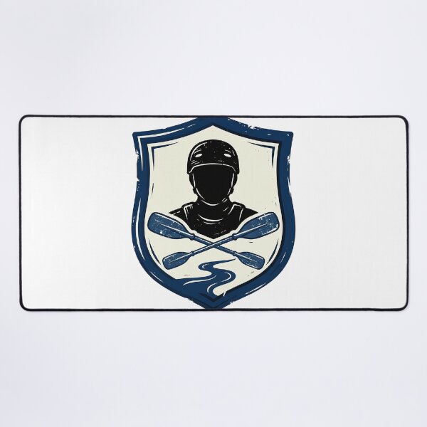 Item preview, Kayaker Crest With Crossed Paddles designed and sold by eduardoroa22.
