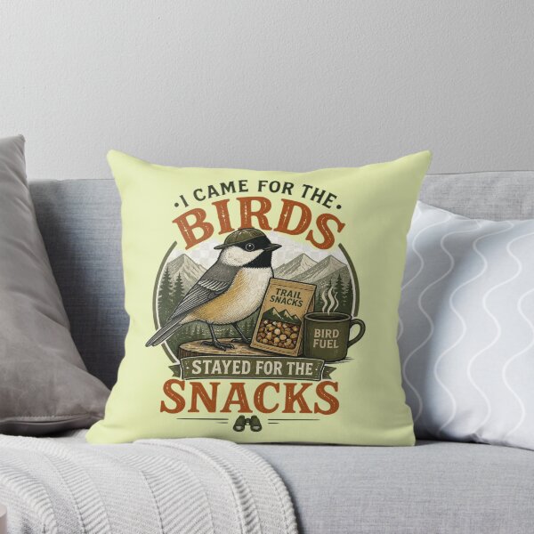 Item preview, I Came For The Birds Stayed For The Snacks Funny Bird Watching Vintage Outdoor designed and sold by limos.