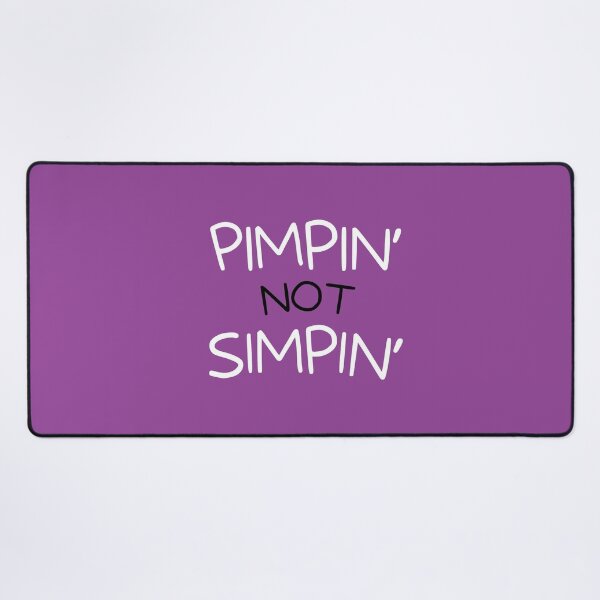 Item preview, Valentino "Pimpin' Not Simpin'" Mug designed and sold by Praline Creative.