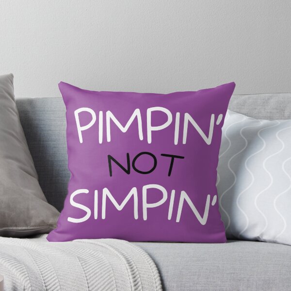 Item preview, Valentino "Pimpin' Not Simpin'" Mug designed and sold by Praline Creative.