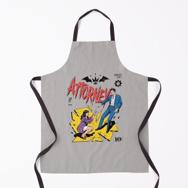 Item preview, ATTORNEY Turnabout Comics Style Retro Comic Tee-45 designed and sold by ManuelBroer.