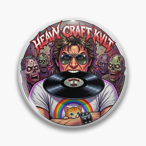 Item preview, THE VINYL WARRIOR designed and sold by HEAVYCRAFTKVLT.