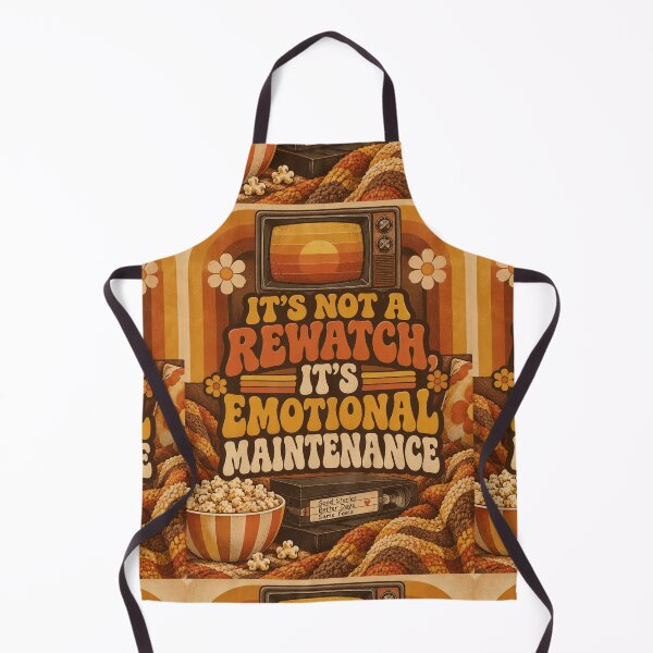 Item preview, It's Not A Rewatch, It's Emotional Maintenance T-Shirt – Funny TV Fan Quote designed and sold by Fanverse Merchandise.