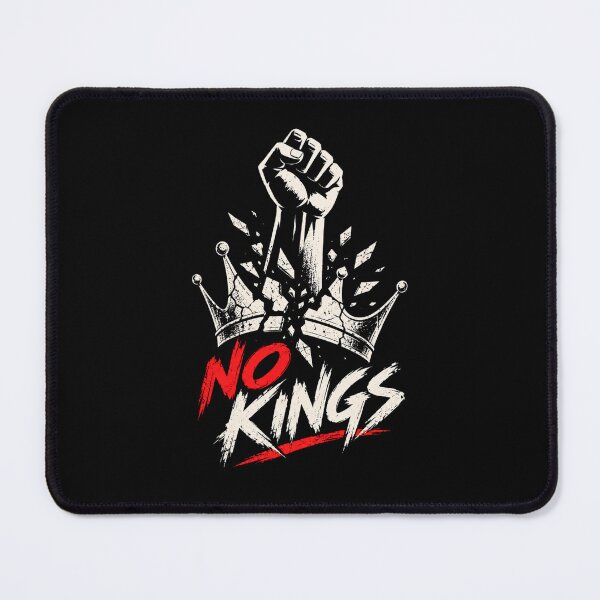 Item preview, No Kings American Flag Middle Finger Protest designed and sold by TEEJAMBOREE.