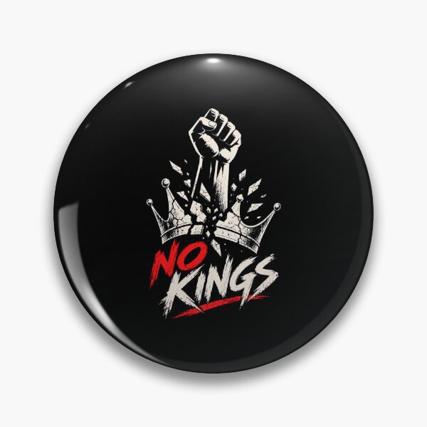 Item preview, No Kings American Flag Middle Finger Protest designed and sold by TEEJAMBOREE.