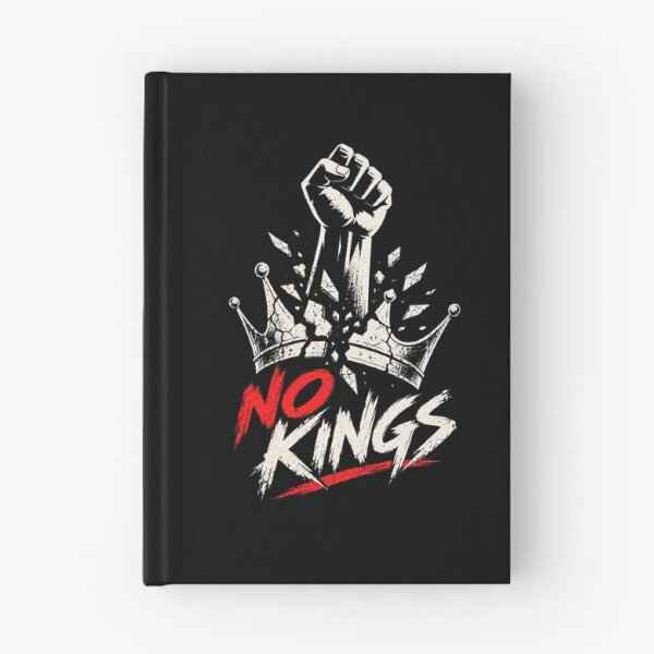 Item preview, No Kings American Flag Middle Finger Protest designed and sold by TEEJAMBOREE.