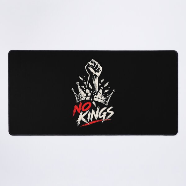 Item preview, No Kings American Flag Middle Finger Protest designed and sold by TEEJAMBOREE.