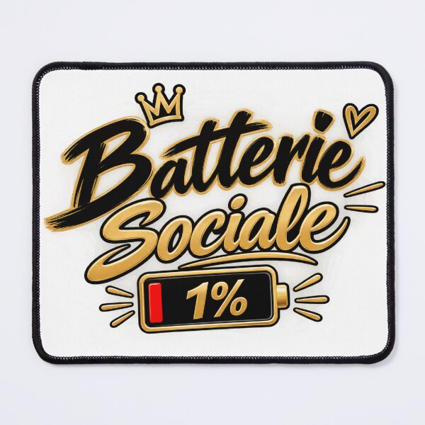 Item preview, Social Battery – Women's Humorous Clothing, Gifts and Accessories for Social Fatigue designed and sold by POP FACTORY.
