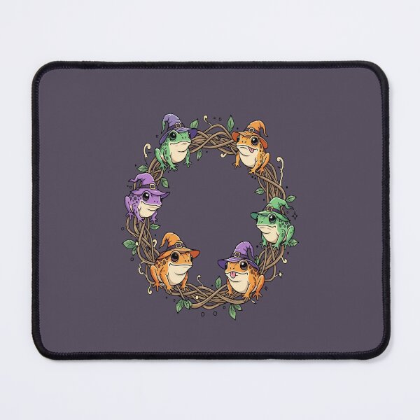 Item preview, Whimsical Wreath Adorned With Witchy Toads designed and sold by taiche.
