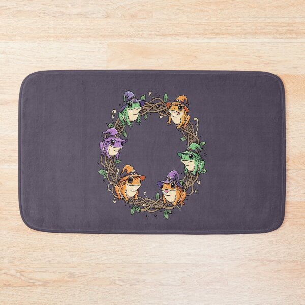 Item preview, Whimsical Wreath Adorned With Witchy Toads designed and sold by taiche.