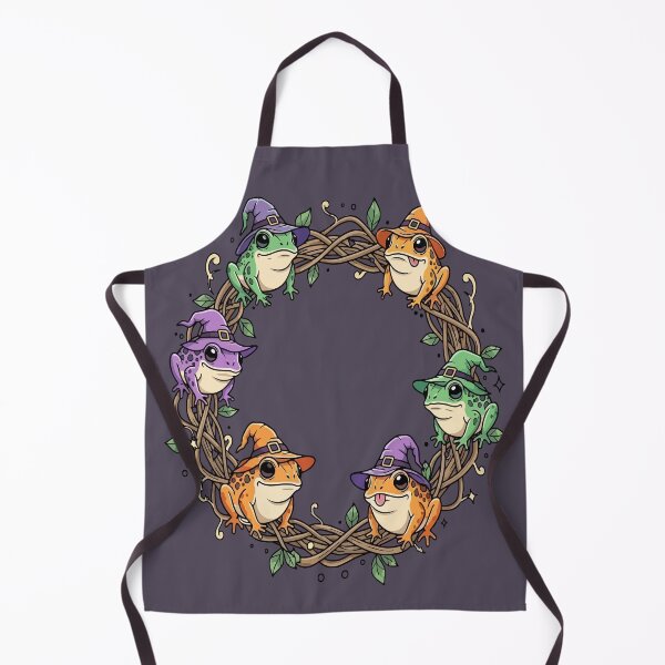 Item preview, Whimsical Wreath Adorned With Witchy Toads designed and sold by taiche.