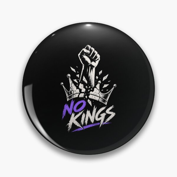 Item preview, No Kings American Flag Middle Finger Protest designed and sold by TEEJAMBOREE.