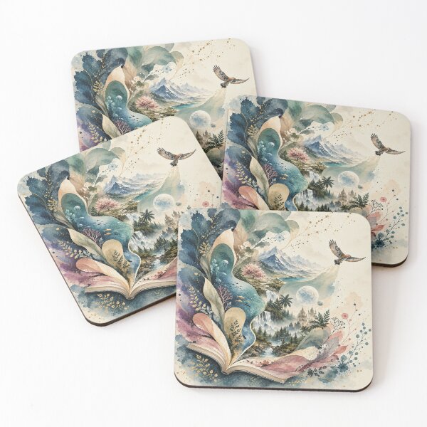 Item preview, Beyond the Horizon – Watercolor Fantasy World designed and sold by NiSchi LaVida.