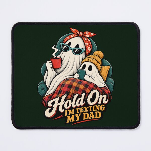 Item preview, Hold On I’m Texting My Dad - Ghost Family. designed and sold by Endless7Art.