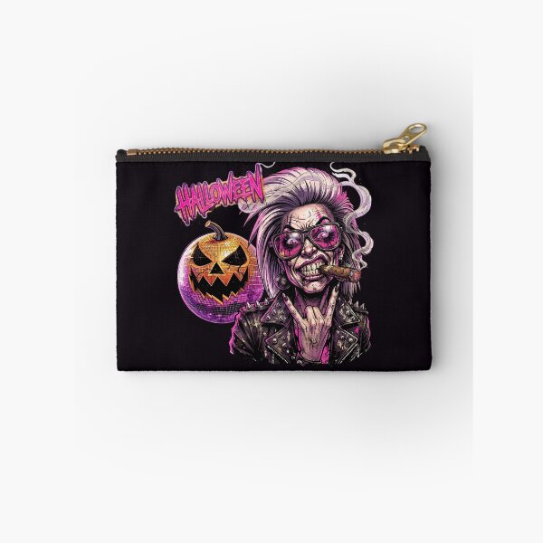 Item preview, Halloween Wicked Punk Horns Disco Pumpkin designed and sold by Voodoo Store Paranormal Collections.