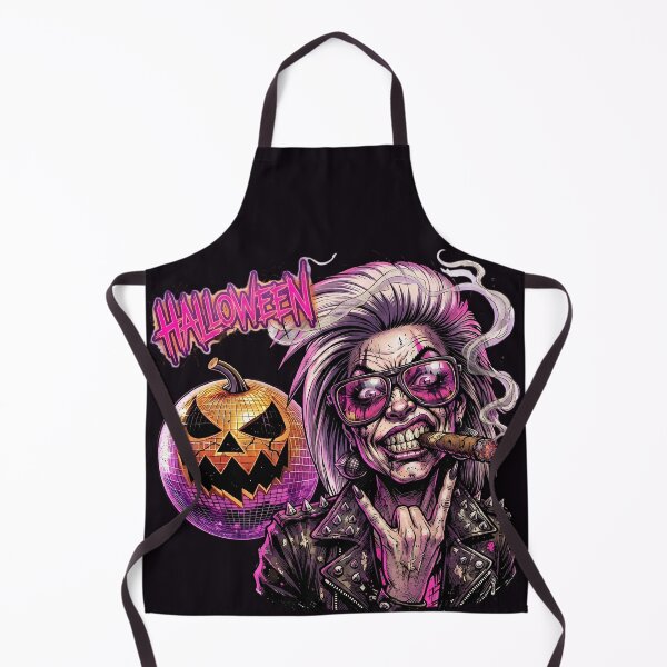 Item preview, Halloween Wicked Punk Horns Disco Pumpkin designed and sold by Voodoo Store Paranormal Collections.
