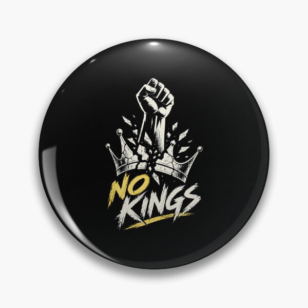Item preview, No Kings American Flag Middle Finger Protest designed and sold by TEEJAMBOREE.