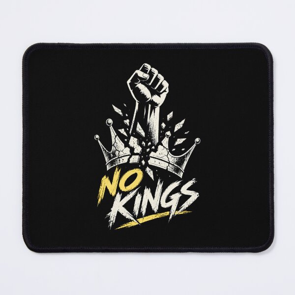 Item preview, No Kings American Flag Middle Finger Protest designed and sold by TEEJAMBOREE.