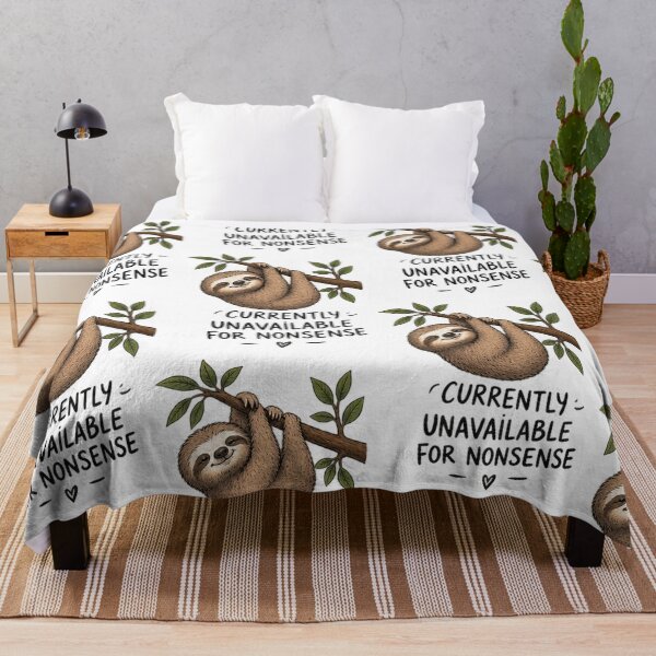 Item preview, Currently Unavailable Sloth Humor designed and sold by DrAsmaaMohamed.