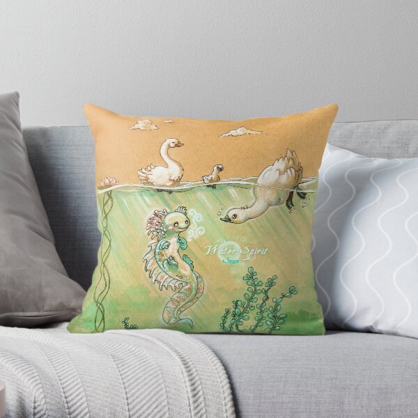 Esprit de l'eau Coussin