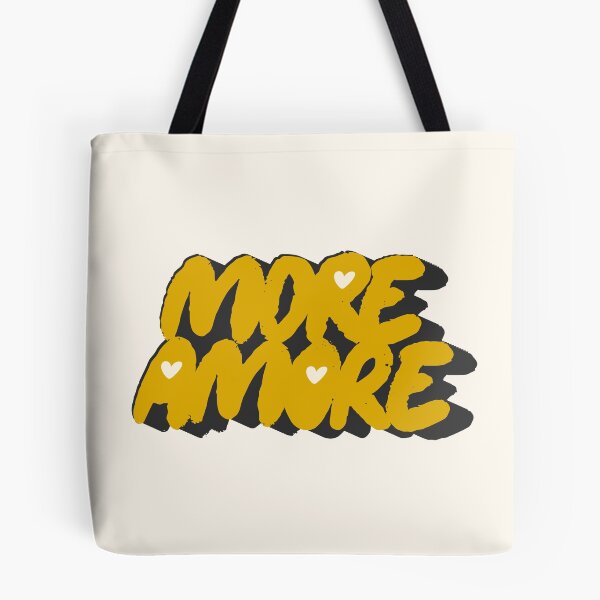Item preview, More Amore Cute Retro Heart Typographic in 90s Grunge designed and sold by nineFlorals.