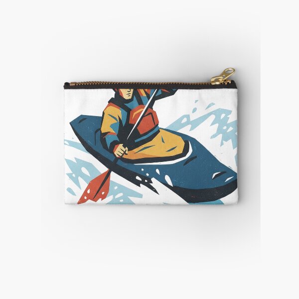 Item preview, Whitewater Kayaker Screenprint designed and sold by eduardoroa22.