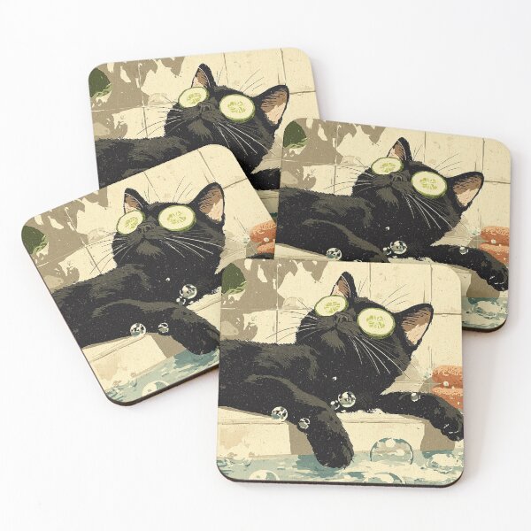 Item preview, Black Cat: Bathroom Etiquette Series designed and sold by TT Design & Creative Studio.