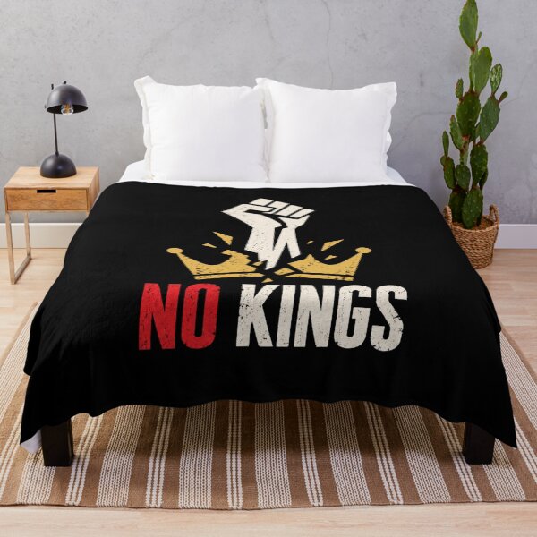 Item preview, No Kings American Flag Middle Finger Protest designed and sold by TEEJAMBOREE.
