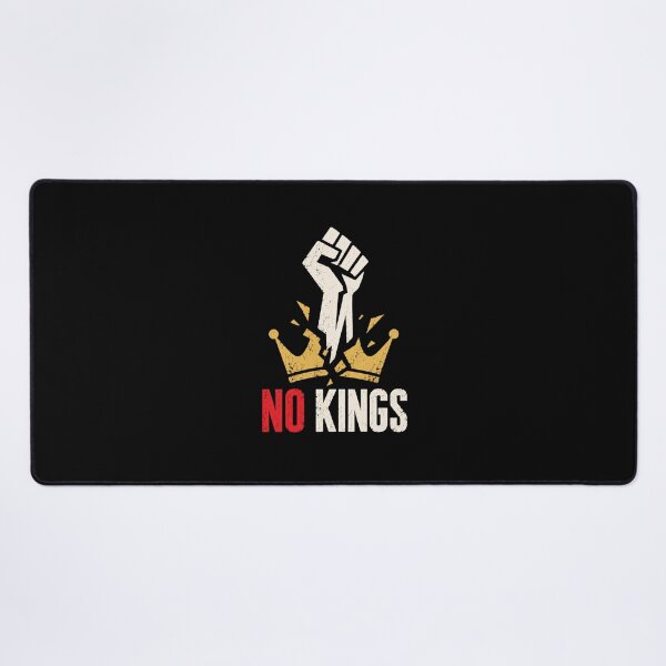 Item preview, No Kings American Flag Middle Finger Protest designed and sold by TEEJAMBOREE.