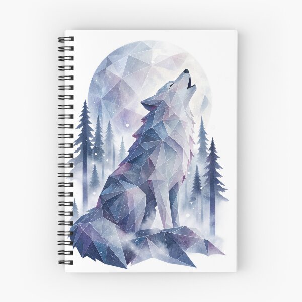 Item preview, Moon Wolf Geometric designed and sold by LongIslandDesgn.