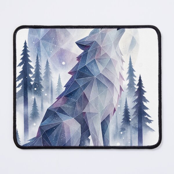 Item preview, Moon Wolf Geometric designed and sold by LongIslandDesgn.