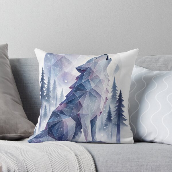 Item preview, Moon Wolf Geometric designed and sold by LongIslandDesgn.