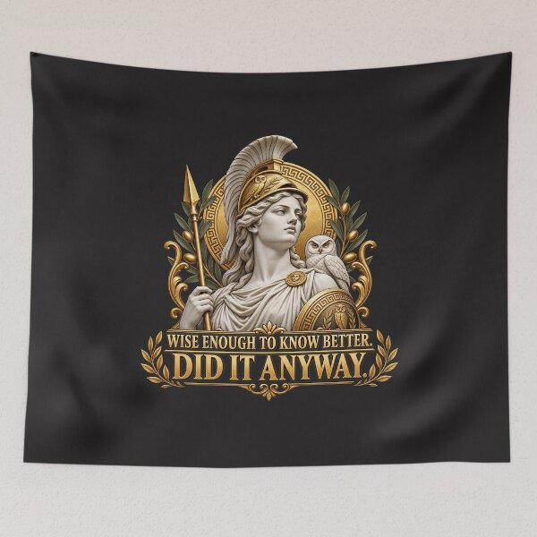 Item preview, Athena Statue – Wise Enough to Know Better Did It Anyway designed and sold by MetaModel Editions.