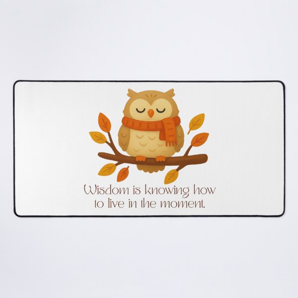 Item preview, Wisdom is knowing low to live in the moment designed and sold by re2m.