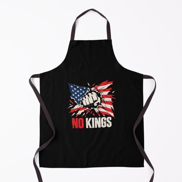 Item preview, No Kings American Flag Middle Finger Protest designed and sold by TEEJAMBOREE.