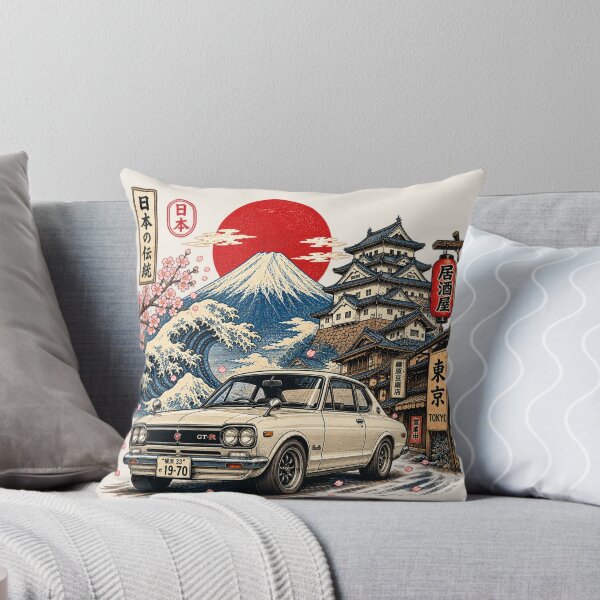 Item preview, Classic JDM Hakosuka GT-R Japan Vintage Ukiyo-e Art designed and sold by lungpleecha.