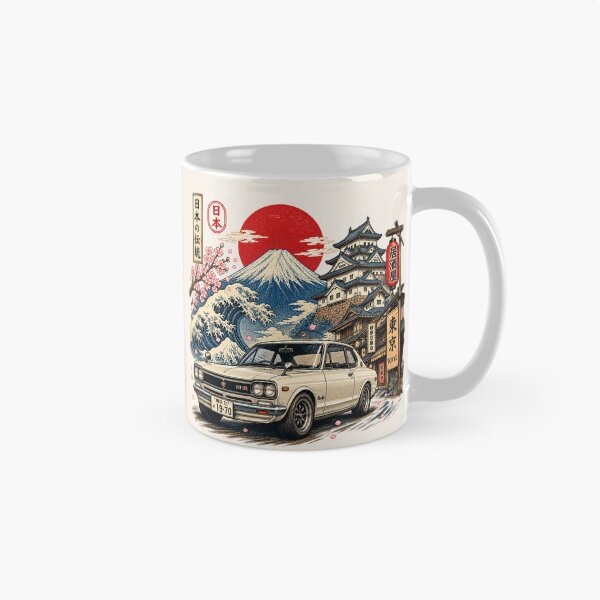Item preview, Classic JDM Hakosuka GT-R Japan Vintage Ukiyo-e Art designed and sold by lungpleecha.