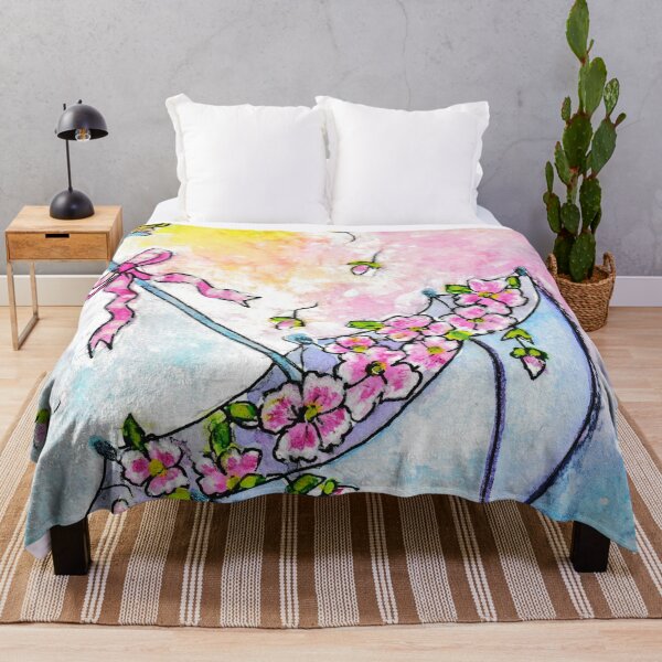 Item preview, Umbrella of flowers with Butterflies designed and sold by LouisesMelange.