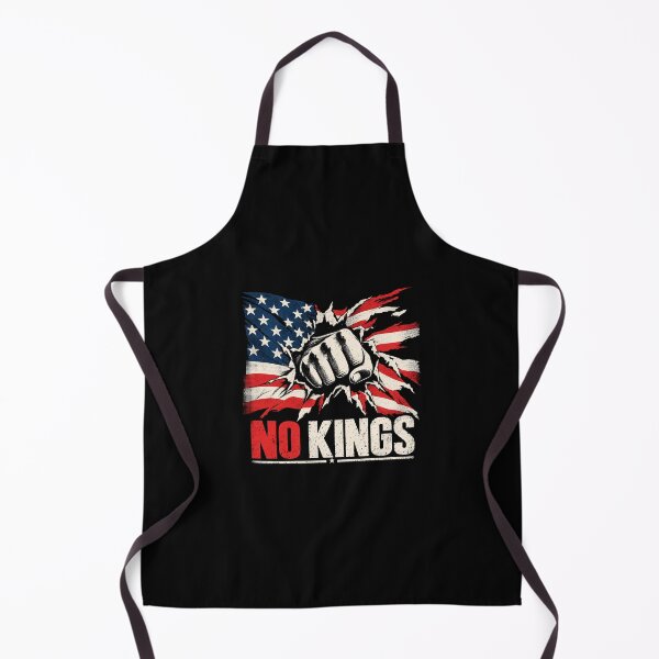 Item preview, No Kings American Flag Middle Finger Protest designed and sold by TEEJAMBOREE.