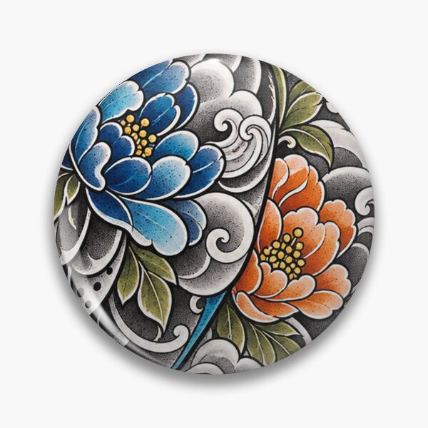 Item preview, FloraOwl Tattoo Style designed and sold by LongIslandDesgn.