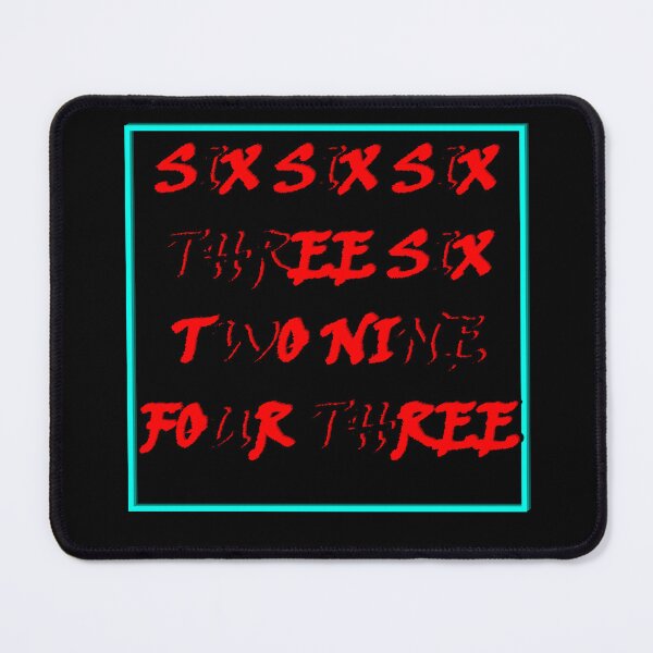 Item preview, Six Six Six Spelled Out Funny Phonetic English Meme designed and sold by Edwere.