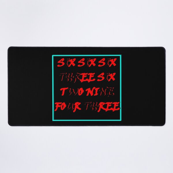 Item preview, Six Six Six Spelled Out Funny Phonetic English Meme designed and sold by Edwere.